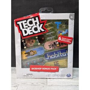 Tech Deck Habitat Sk8shop Bonus Pack Finger Skate Boards Brand NEW SEALED